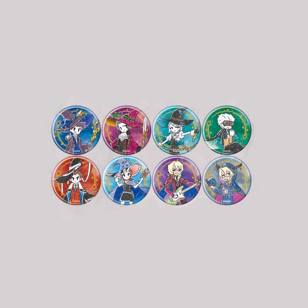Ace Attorney - Wizard GraffArt Series - Chibi Tin Badge Blind Box