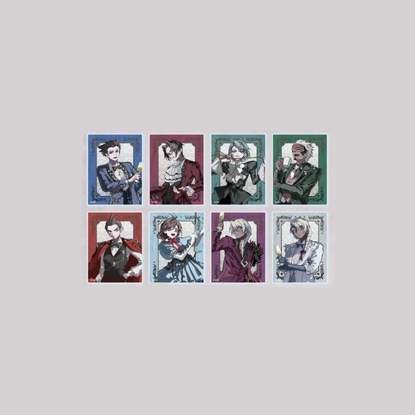 Ace Attorney - ORIHARA Series - Acrylic Card Blind Box
