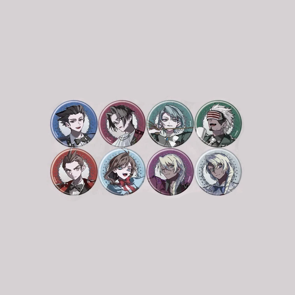 Ace Attorney - ORIHARA Series - Tin Badge Blind Box