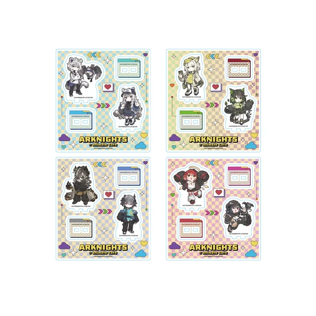 Arknights x animate cafe - Korea 2026 Series - Mini Acrylic Stand Set