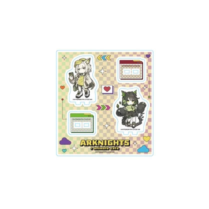 Arknights x animate cafe - Korea 2026 Series - Mini Acrylic Stand Set