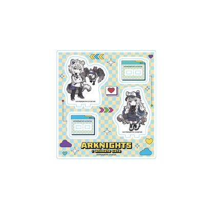 Arknights x animate cafe - Korea 2026 Series - Mini Acrylic Stand Set