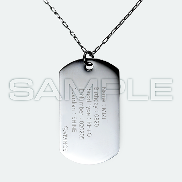 Alien Stage Exhibition - Show Case Dog Tag Necklace