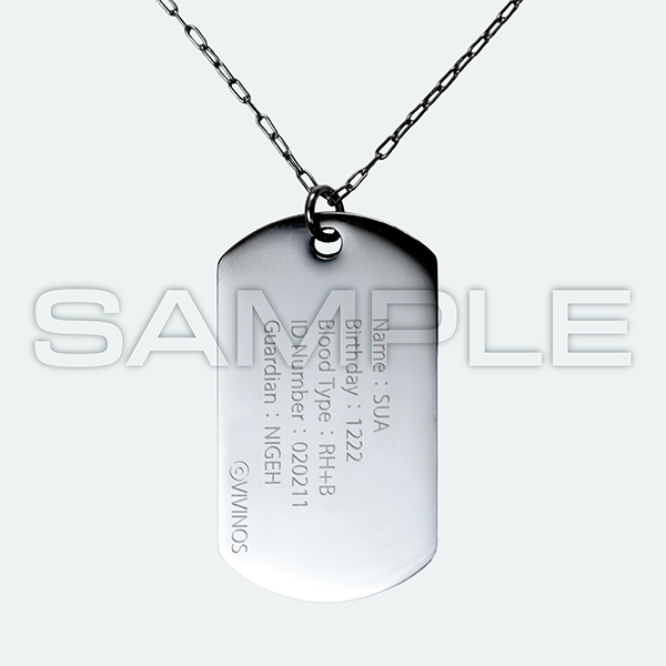 Alien Stage Exhibition - Show Case Dog Tag Necklace