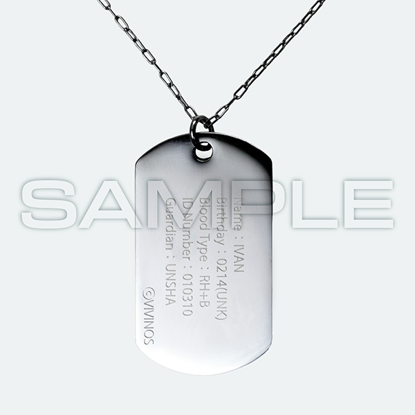 Alien Stage Exhibition - Show Case Dog Tag Necklace