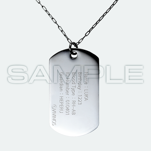 Alien Stage Exhibition - Show Case Dog Tag Necklace