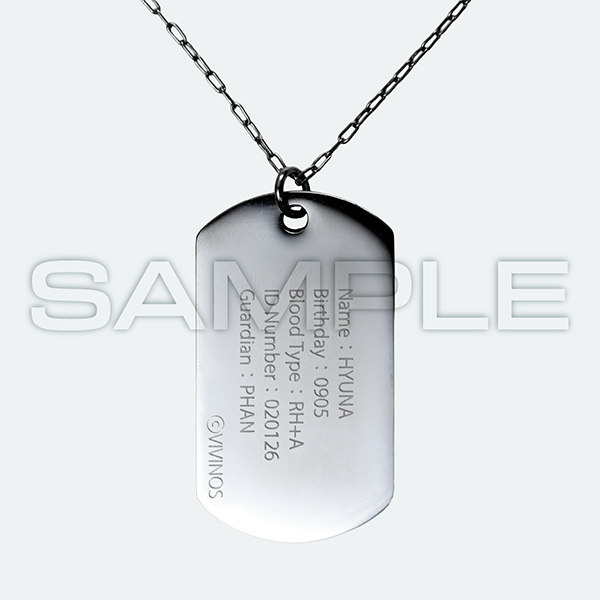 Alien Stage Exhibition - Show Case Dog Tag Necklace