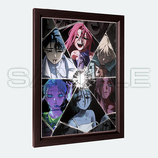 Alien Stage Exhibition - Inner Ruin Framed Pub Mirror