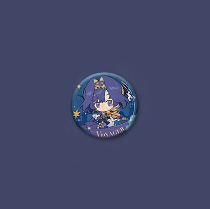 Reverse:1999 - GSAS 2026 - Polyphonic Night Series - Chibi Tin Badge