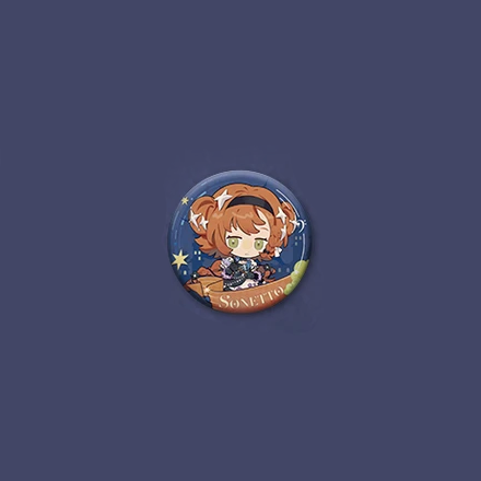 Reverse:1999 - GSAS 2026 - Polyphonic Night Series - Chibi Tin Badge