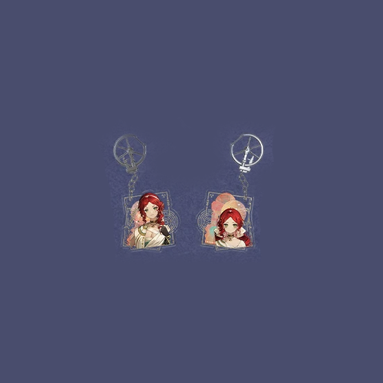 Reverse:1999 - GSAS 2026 - Gilded Mirror Series - Acrylic Keychain
