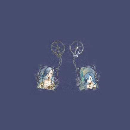 Reverse:1999 - GSAS 2026 - Gilded Mirror Series - Acrylic Keychain
