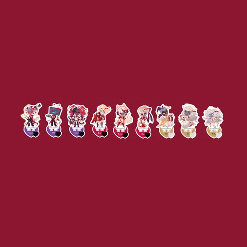 Hazbin Hotel x animate cafe - Maid & Butler Cafe Lounge Series - Chibi Acrylic Stand Blind Box - Group B