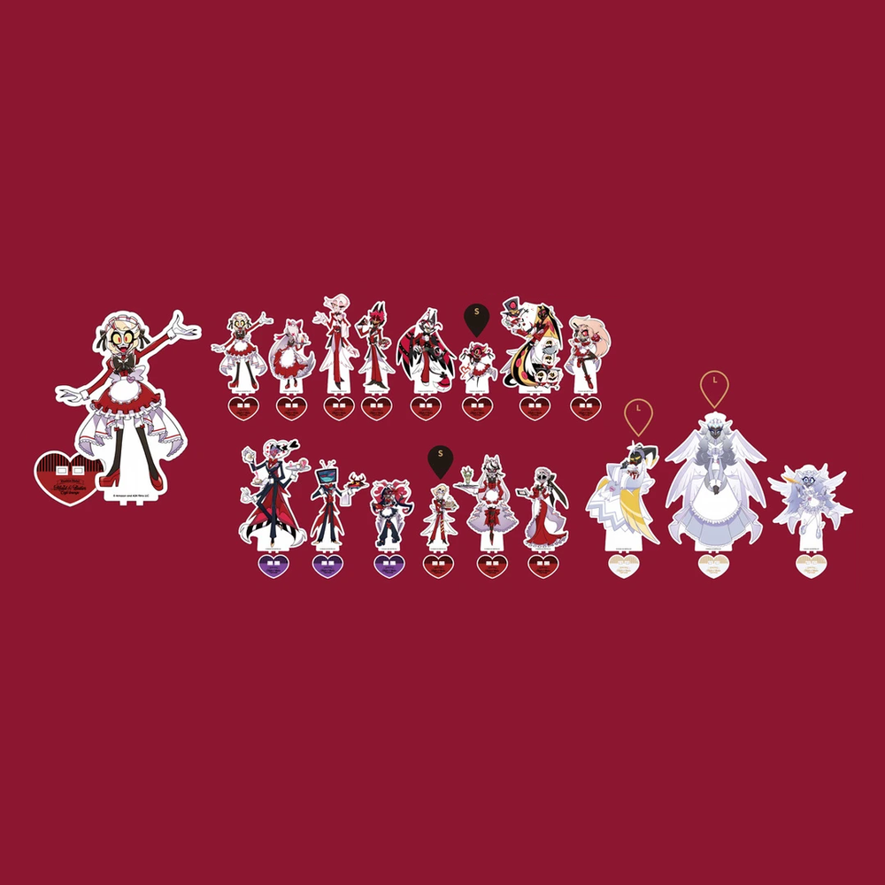 Hazbin Hotel x animate cafe - Maid & Butler Cafe Lounge Series - Acrylic Stand