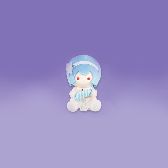 Evangelion - The Night of Fantasy Series - Candy-Hugging Sitting Plush Charm