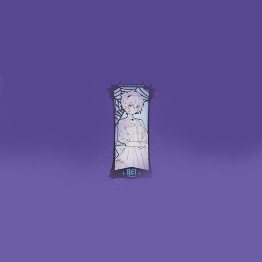 Evangelion - The Night of Fantasy Series - Metal Bookmark