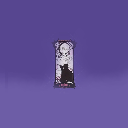Evangelion - The Night of Fantasy Series - Metal Bookmark