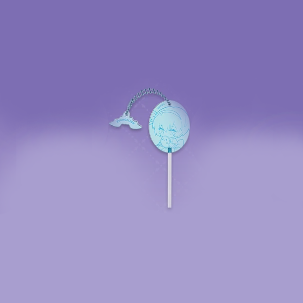 Evangelion - The Night of Fantasy Series - Chibi Line-Art Lollipop Charm