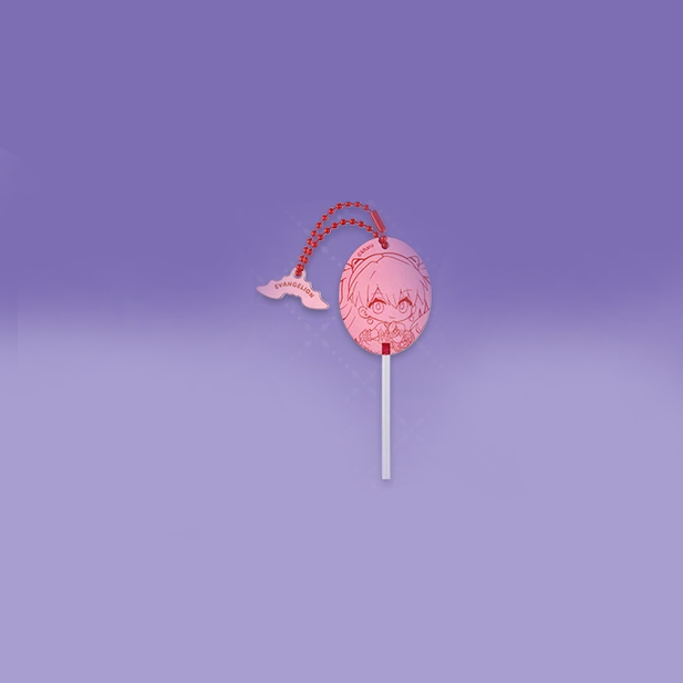 Evangelion - The Night of Fantasy Series - Chibi Line-Art Lollipop Charm