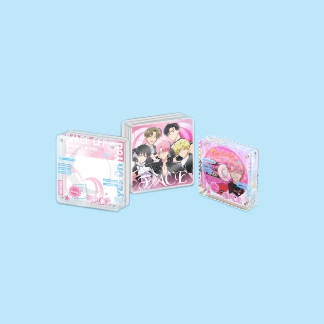 Tamon's B-Side - Hongdae 2026 Series - F/ACE CD-Style Badge Case