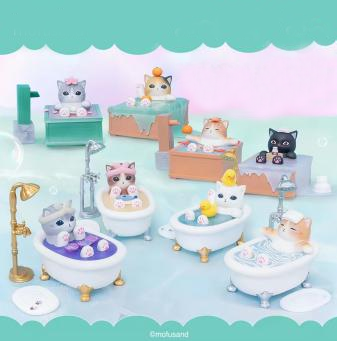 Mofusand - Meow Bath Fun Bath Time Blind Box