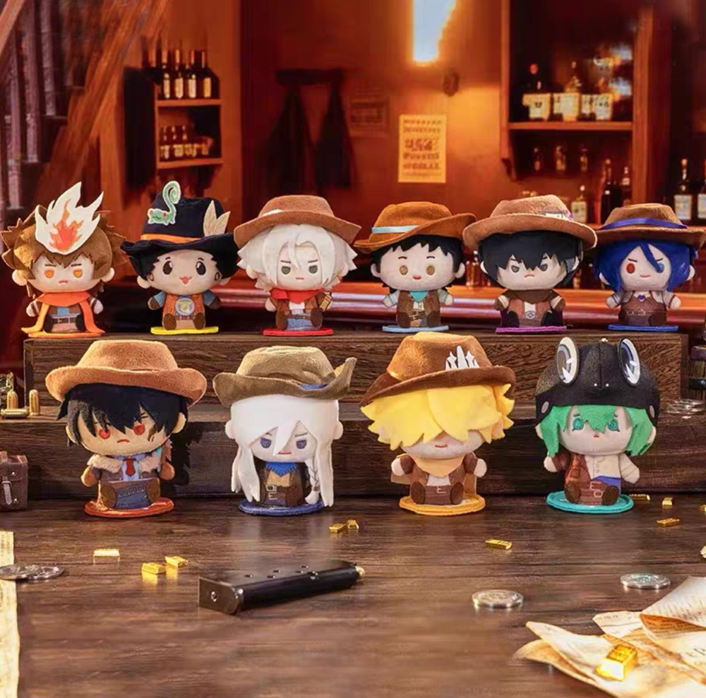 Katekyo Hitman Reborn! - Western Cowboy Magnetic Plush Charm Blind Box