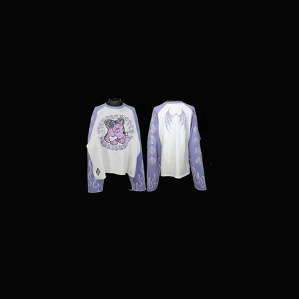 GALFY x KRY - Revival Collection 2027 - Dai Moe Sode Long-Sleeve T-Shirt