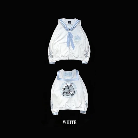GALFY x KRY - Revival Collection 2027 - Inu no Takurami Gakuen Sailor Zip Jacket