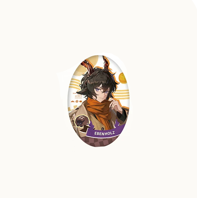 Arknights x MINISO - Autumn Whispers Series - Glitter Oval Badge