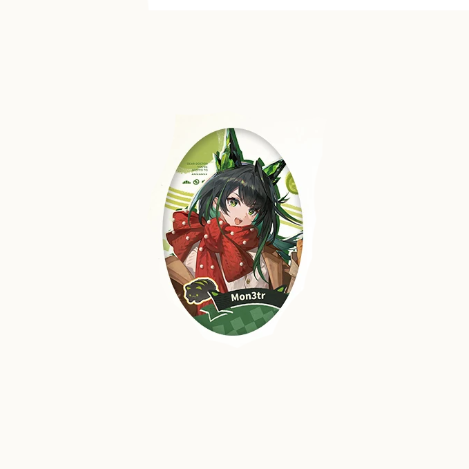 Arknights x MINISO - Autumn Whispers Series - Glitter Oval Badge