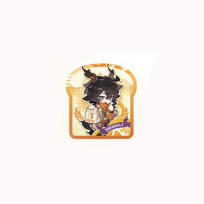 Arknights x MINISO - Autumn Whispers Series - Chibi Wood Fridge Magnet