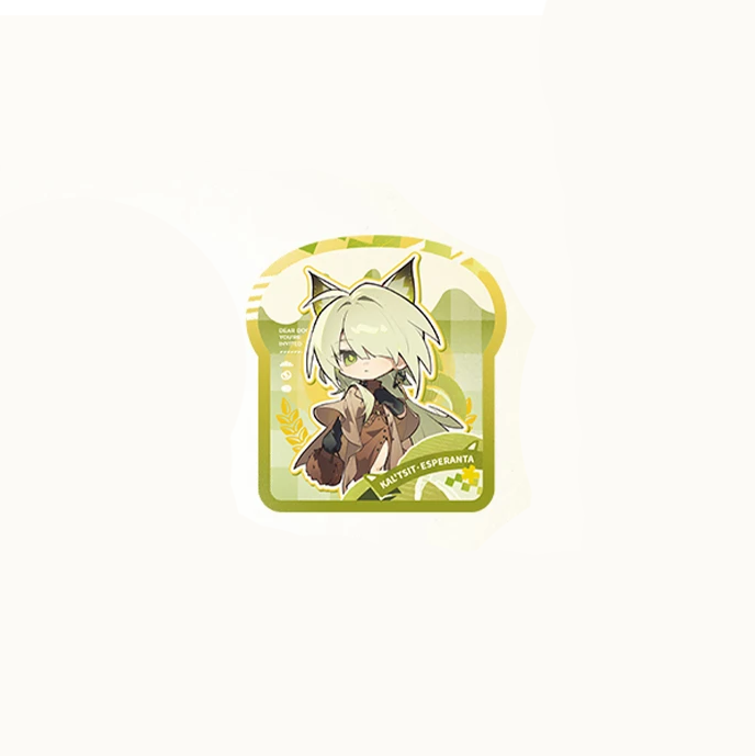 Arknights x MINISO - Autumn Whispers Series - Chibi Wood Fridge Magnet