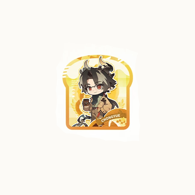 Arknights x MINISO - Autumn Whispers Series - Chibi Wood Fridge Magnet