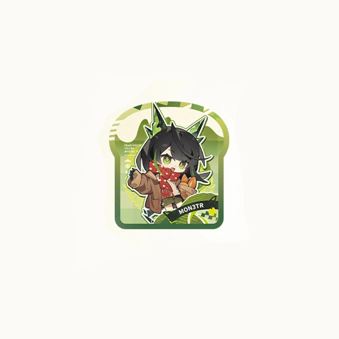 Arknights x MINISO - Autumn Whispers Series - Chibi Wood Fridge Magnet