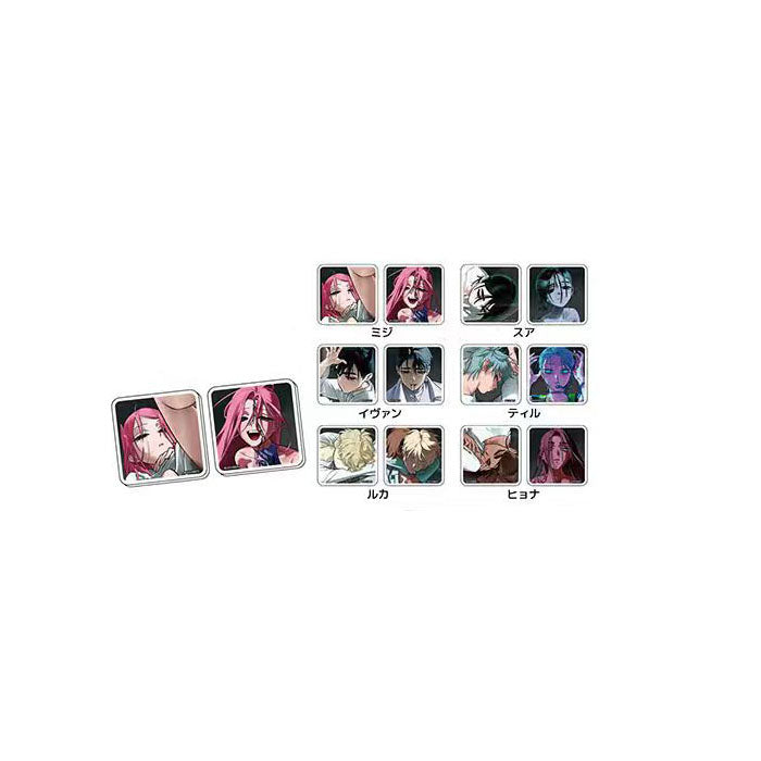 Alien Stage x animate cafe - Exhibition 2026 Series - Acrylic Magnet Set