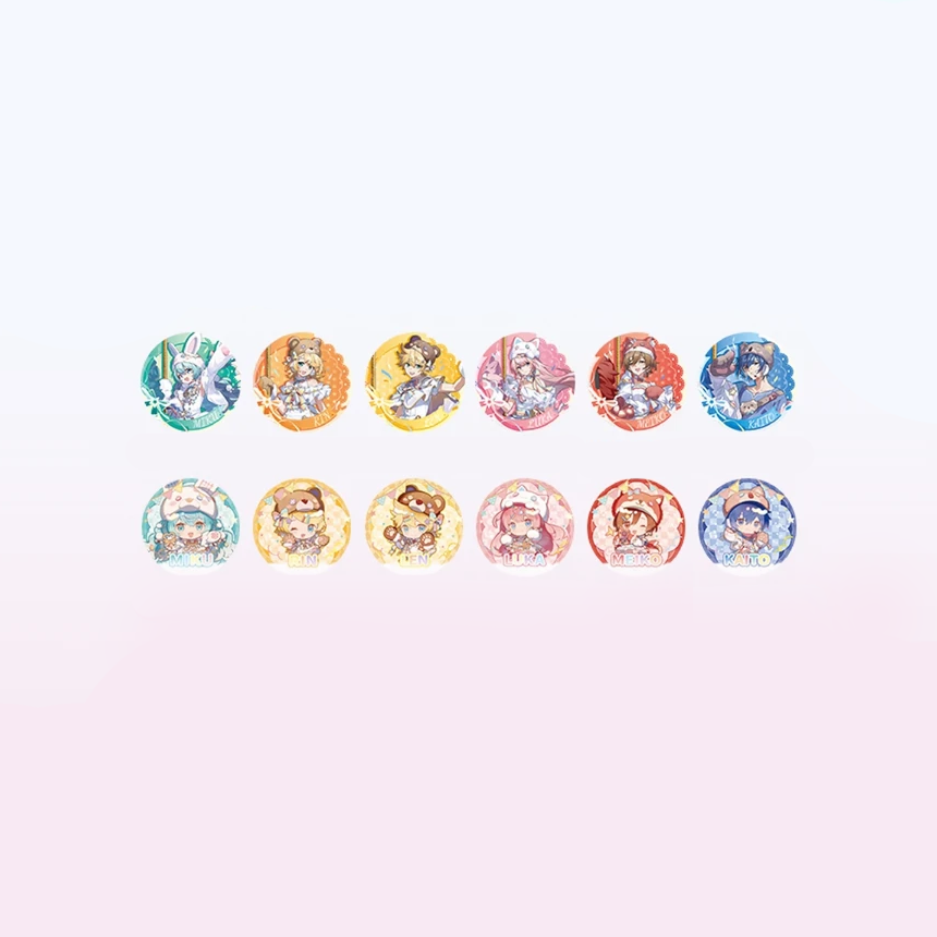 Hatsune Miku - Miku With You 2026 - Tinplate Badge Blind Box