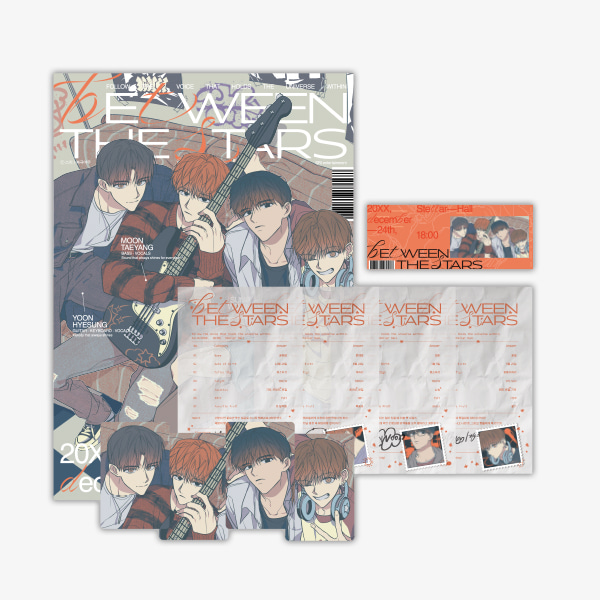 Between the Stars - Band AU Poster Set