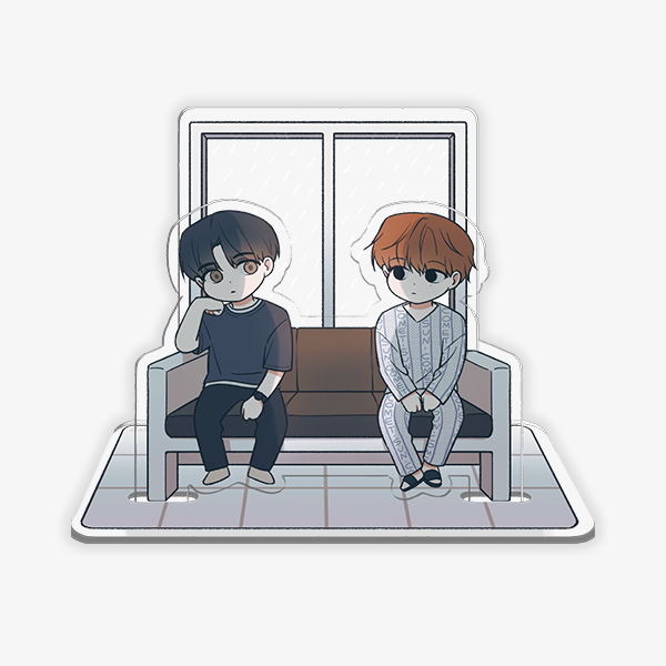 Between the Stars - Acrylic Diorama - Hyesung and Taeyang