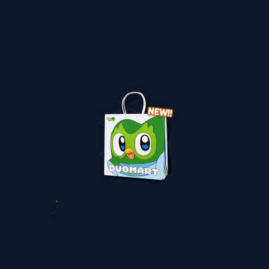 Duolingo - DUOMART Osaka Series - Paper Shopper Bag