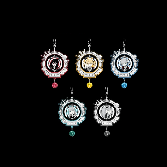 Kakegurui - Hyakkaou Academy Series - Spinning Acrylic Charm
