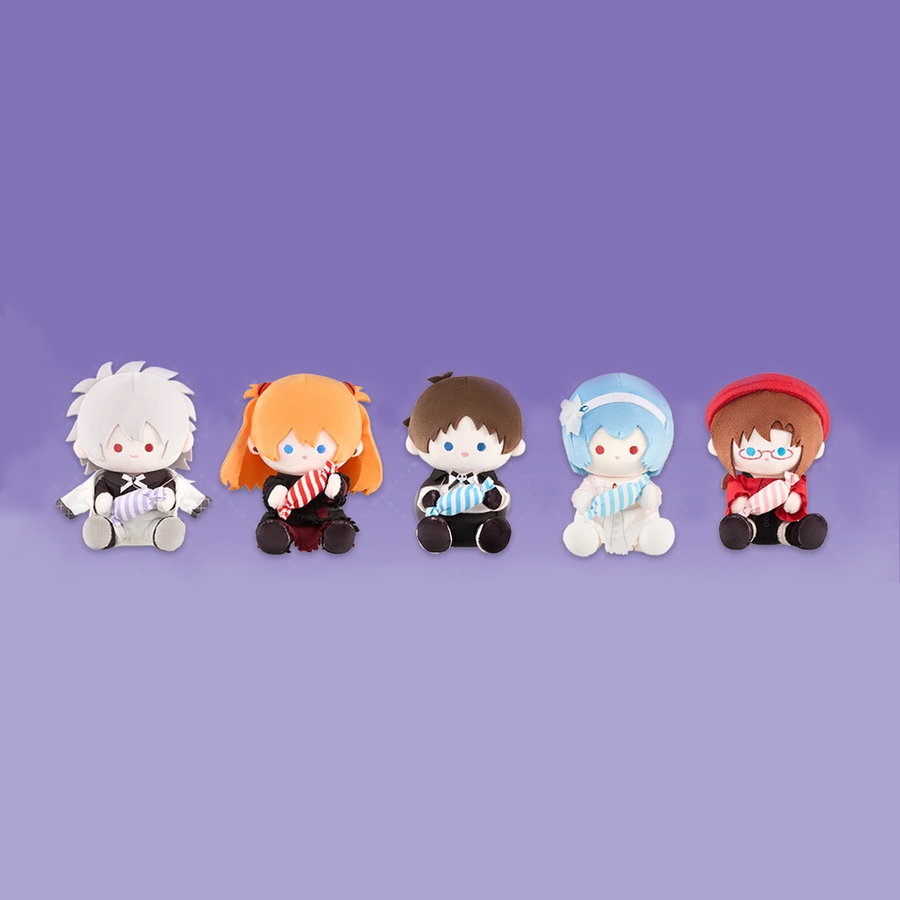 Evangelion - The Night of Fantasy Series - Candy-Hugging Sitting Plush Charm