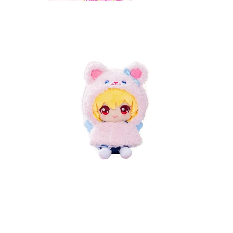 【Pre-Order】Aikatsu! x Sanyueshou - Plush Hoodie Cape - Angel Bear