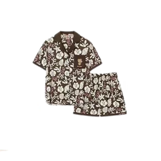 【Pre-Order】Hello Kitty × TBH - Starlight Satin Short Loungewear
