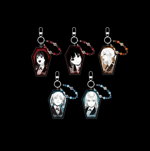 Kakegurui - Hyakkaou Academy Series - Beaded Acrylic Charm