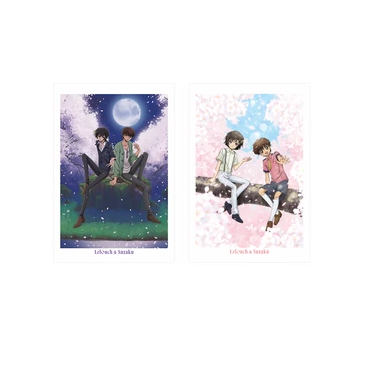 【Pre-Order】Lelouch of the Rebellion - 2Pcs Postcard Set (Lelouch Lamperouge & Suzaku Kururugi)