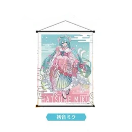 【Pre-Order】Hatsune Miku - Hyakki Yakou Kaido Sanpo - Chirimen Tapestry