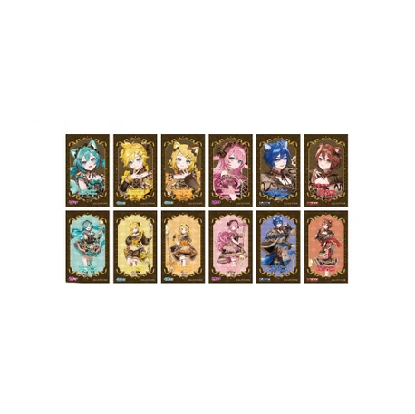【Pre-Order】Piapro Characters - Chocoanimal Miku Wagon - Random Gold-Foil Card