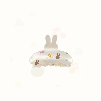 【Pre-Order】Miffy x w.management - Large Floral Claw Clip