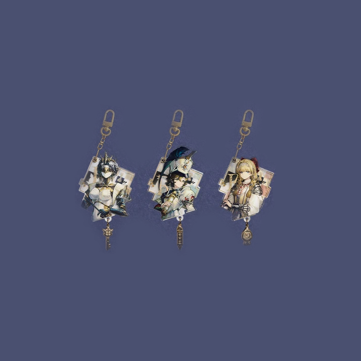 Reverse:1999 - GSAS 2026 - 64 in Black and White Series - Outfit Keychain
