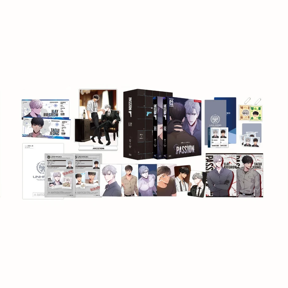 PASSION - Boutonnière's Vow - Manhwa Vol. 1-2 Limited Edition Set